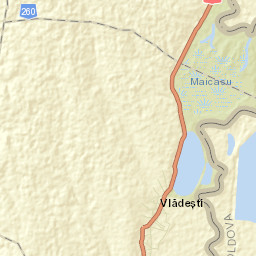 Vlădeşti Street Map