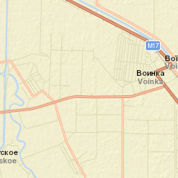 Voinka Street Map