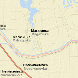 Magazinka Street Map