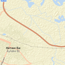 Ayteke Bi Street Map