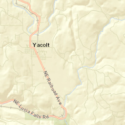 Yacolt Street Map