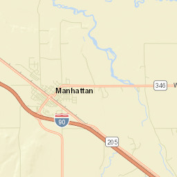 Manhattan Street Map