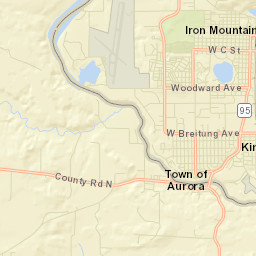 Kingsford Street Map