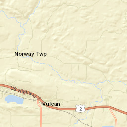 Main Street, Vulcan, MI 49892, USA Street Map