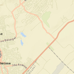 Lac-Alouette Street Map