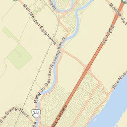 L'Assomption Street Map
