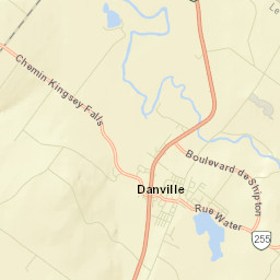 Danville Street Map