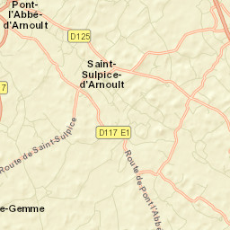 Pont-l’Abbé-d’Arnoult Street Map