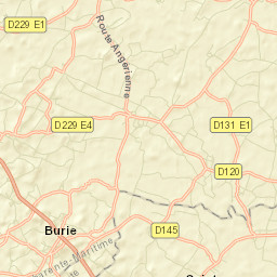 Burie Street Map