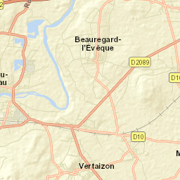 Vertaizon Street Map