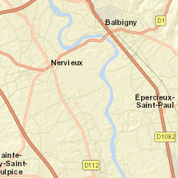 Balbigny Street Map