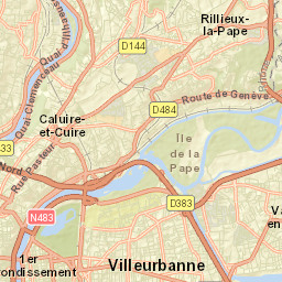 Rillieux-la-Pape Street Map