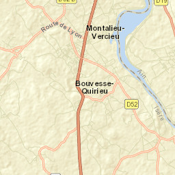 Montalieu Street Map