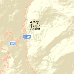 La Magdeleine Street Map