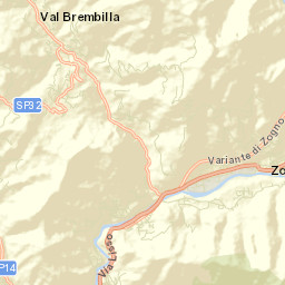 Ubiale Clanezzo Street Map