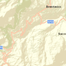 Brentonico Street Map