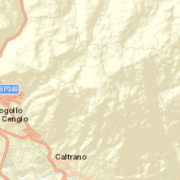 Caltrano Street Map