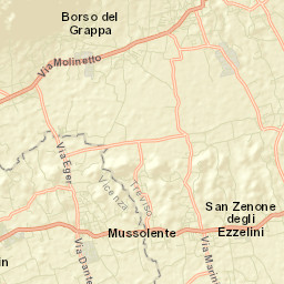 San Zenone degli Ezzelini Street Map