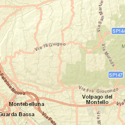 Volpago del Montello Street Map