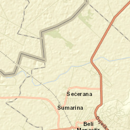 Beli Manastir Street Map