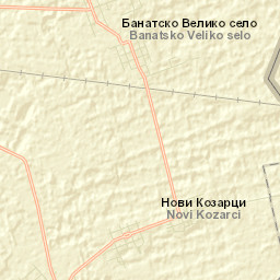 Banatsko Veliko Selo Street Map