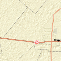 Comuna Cărpiniş Street Map