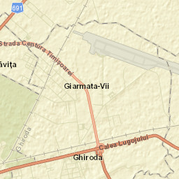 Giarmata-Vii Street Map