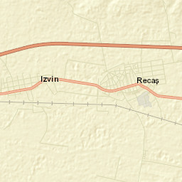 Recaş Street Map