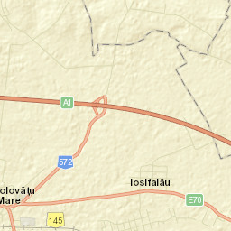 Comuna Topolovãţu Mare Street Map