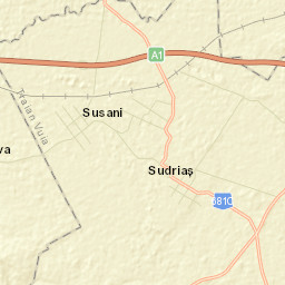 Comuna Traian Vuia Street Map