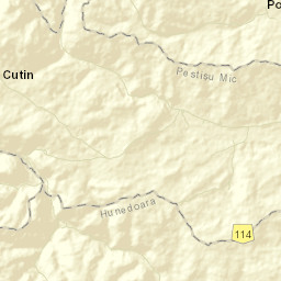 Comuna Pestişu Mic Street Map