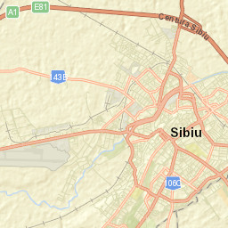 Municipiul Sibiu Street Map