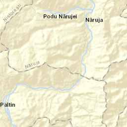 Comuna Năruja Street Map