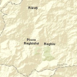 Comuna Reghiu Street Map