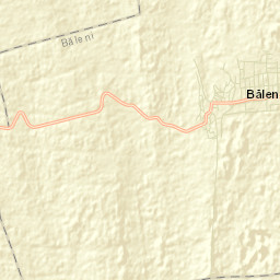 Băleni Street Map