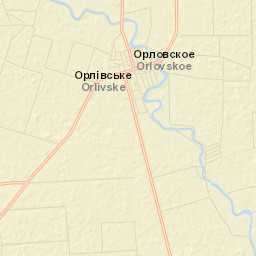 Orlovskoye Street Map