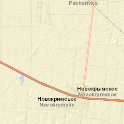 Novokrymskoye Street Map