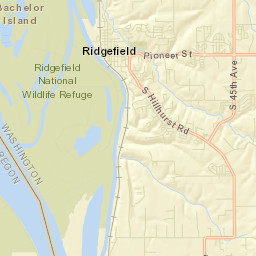 Ridgefield Street Map