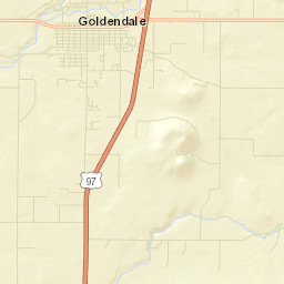 Goldendale Street Map