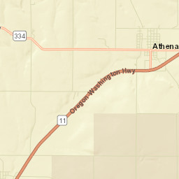 Athena Street Map