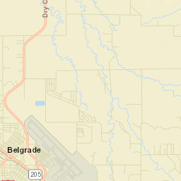 Belgrade Street Map