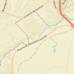 Saint-Canut Street Map