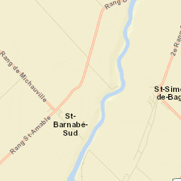 Saint-Barnabé-Sud Street Map