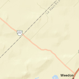 Weedon Centre Street Map