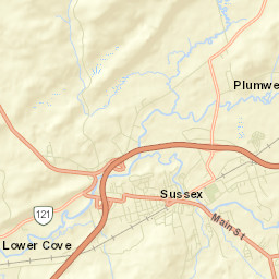 Sussex Street Map