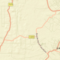Les Mathes Street Map