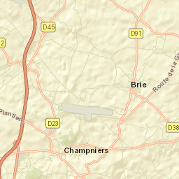Brie Street Map