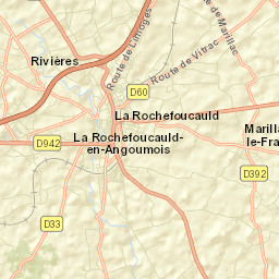 Rivières Street Map