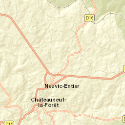 Neuvic-Entier Street Map