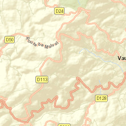 Vaugneray Street Map